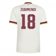 Spania Martin Zubimendi #18 Bortedrakt VM 2026 Kortermet